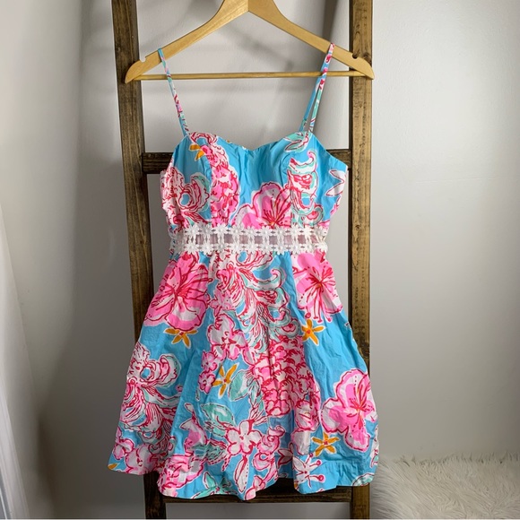Lilly Pulitzer Dresses & Skirts - Lilly Pulitzer Lenore Dress Breakwater Blue Lolita Dress